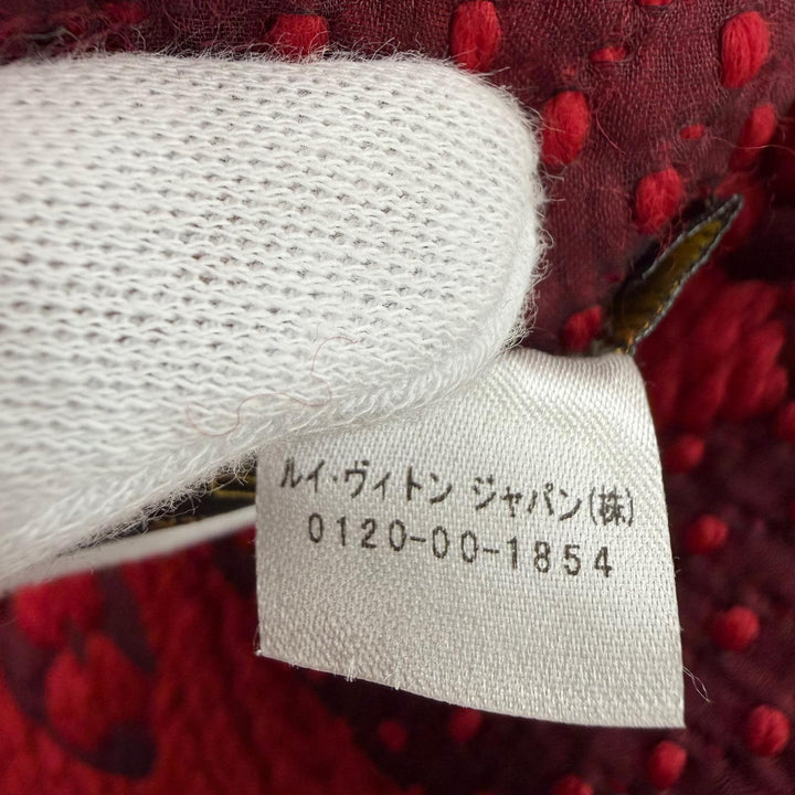 Great LOUIS VUITTON Scarf Esharp Logomania Monogram wool Women M72432
