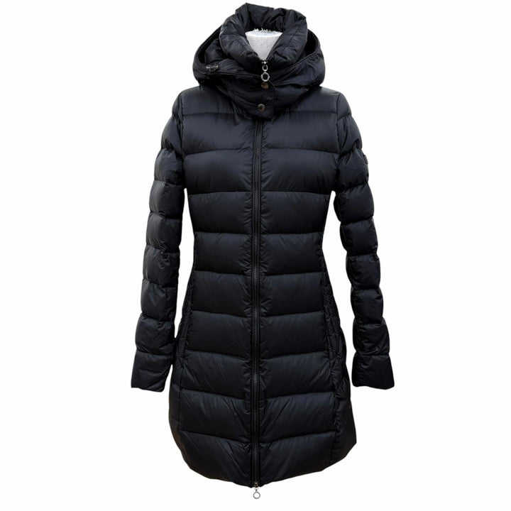 Great TATRAS down coat POLITEAMA With hood black Nylon Women LJXA0005013588