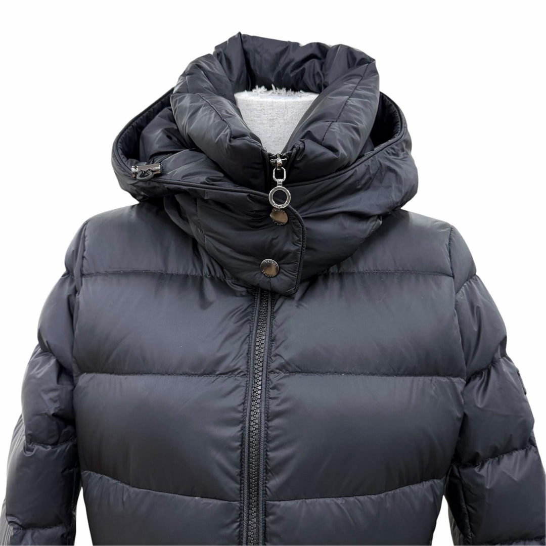 Great TATRAS down coat POLITEAMA With hood black Nylon Women LJXA0005013588