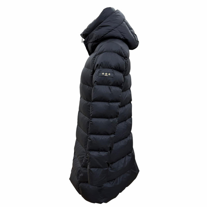 Great TATRAS down coat POLITEAMA With hood black Nylon Women LJXA0005013588