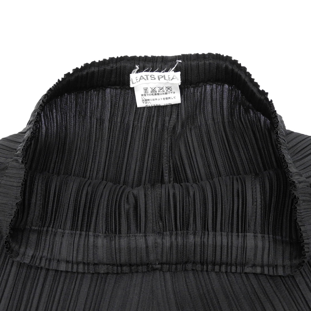 Great PLEATS PLEASE Pants Pleated black polyester Women 1 PP51-JF165