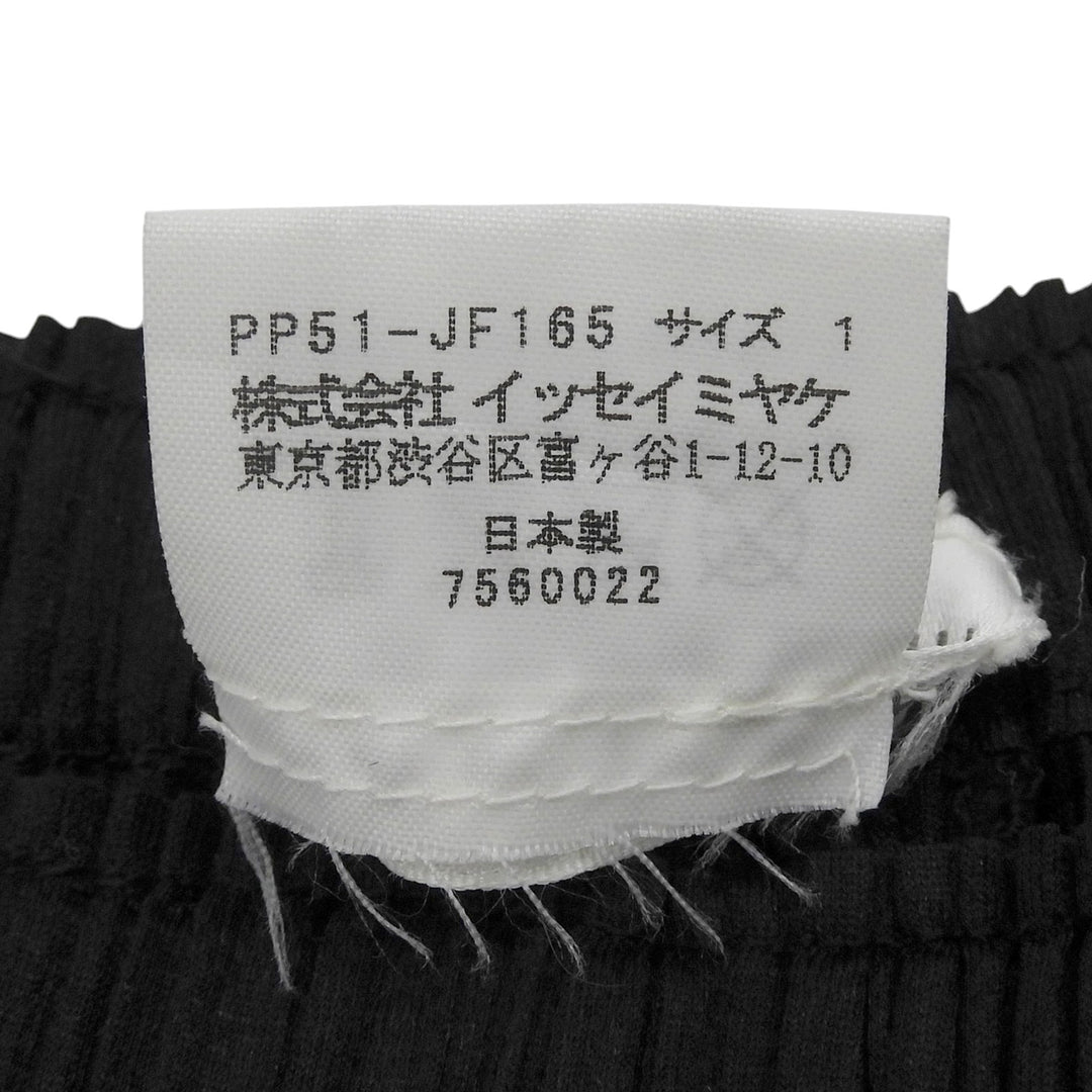 Great PLEATS PLEASE Pants Pleated black polyester Women 1 PP51-JF165