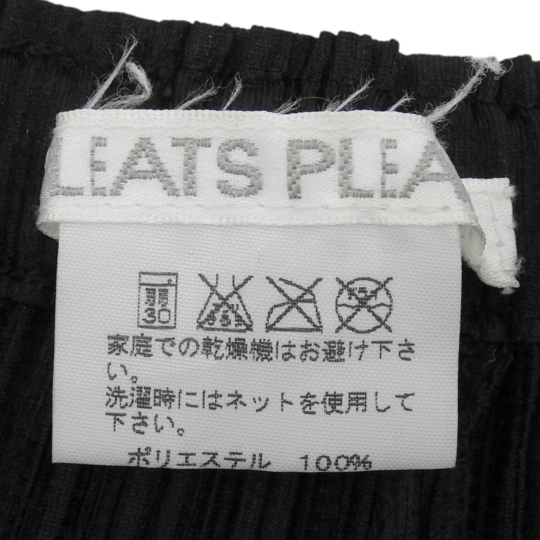 Great PLEATS PLEASE Pants Pleated black polyester Women 1 PP51-JF165