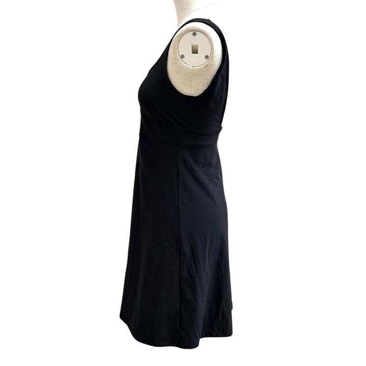 Great CHANEL one piece COCO Mark embroidered jersey Nylon 38 97C P08597
