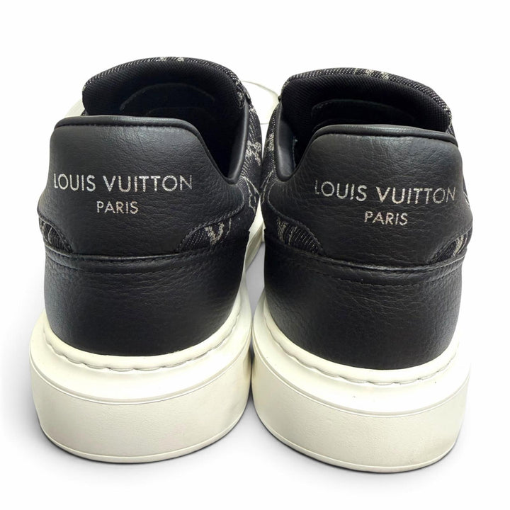 Excellent LOUIS VUITTON Low cut sneakers Beverly Hills Line black