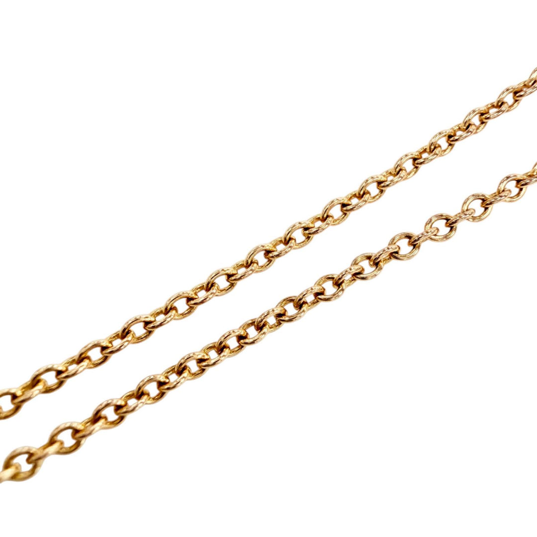 Great TIFFANY&Co. bracelet By the yard Pink gold AU750 Women