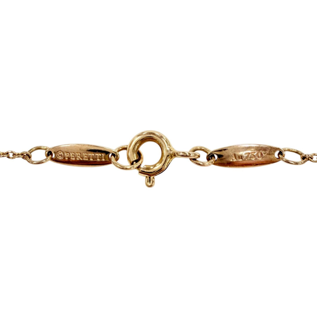 Great TIFFANY&Co. bracelet By the yard Pink gold AU750 Women