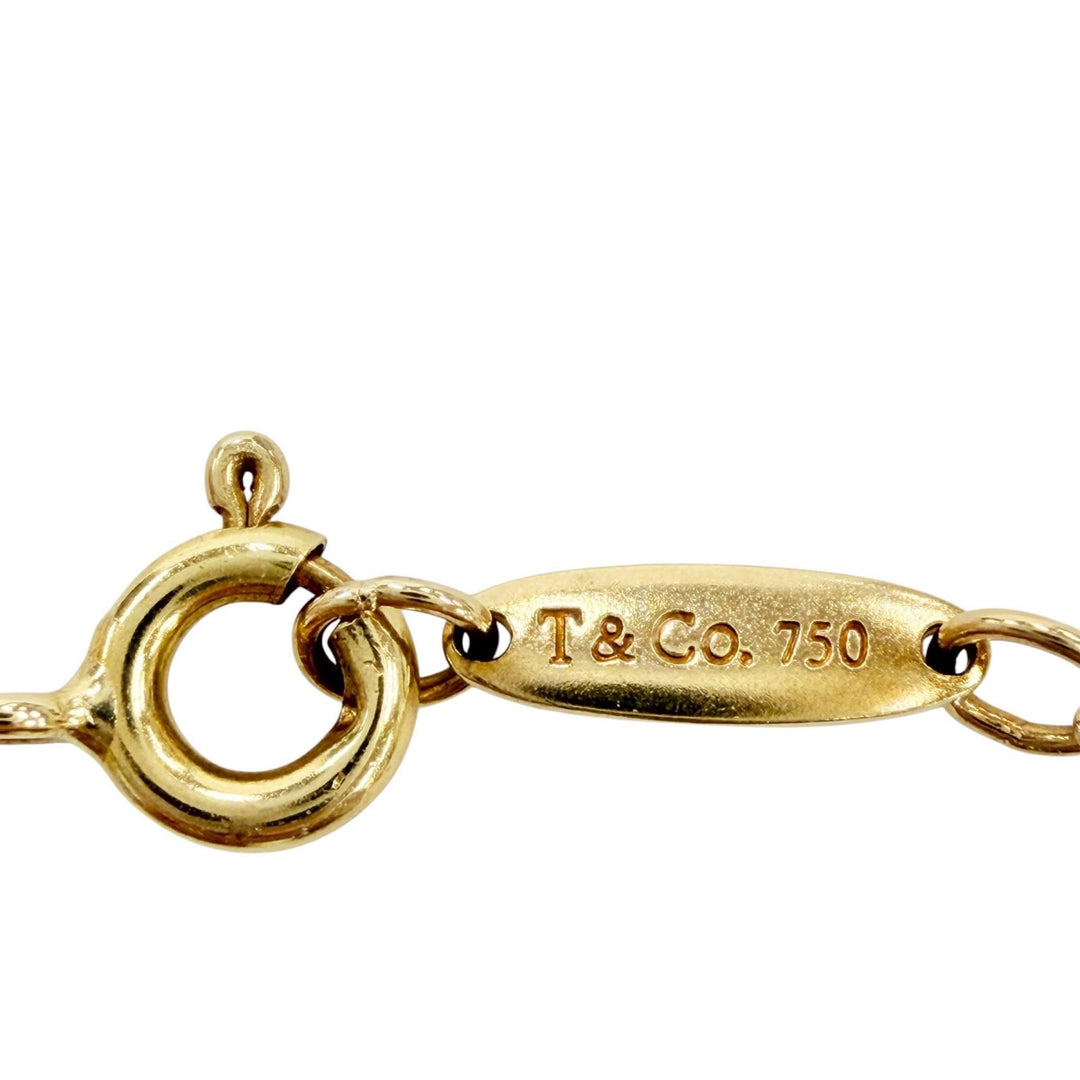 Great TIFFANY&Co. bracelet By the yard Yellow Gold 750 Women
