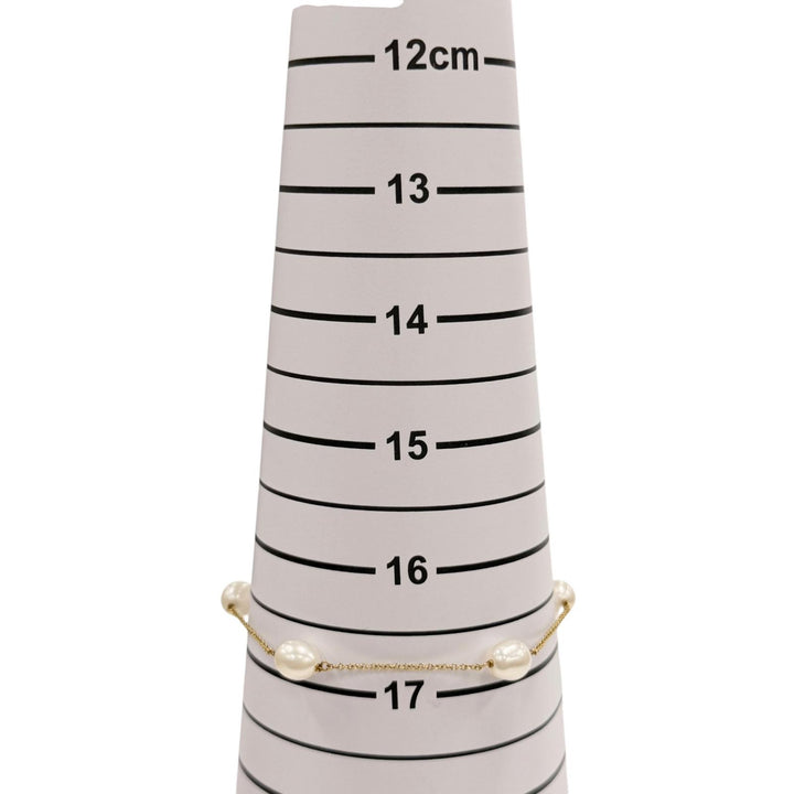 Great TIFFANY&Co. bracelet By the yard Yellow Gold 750 Women