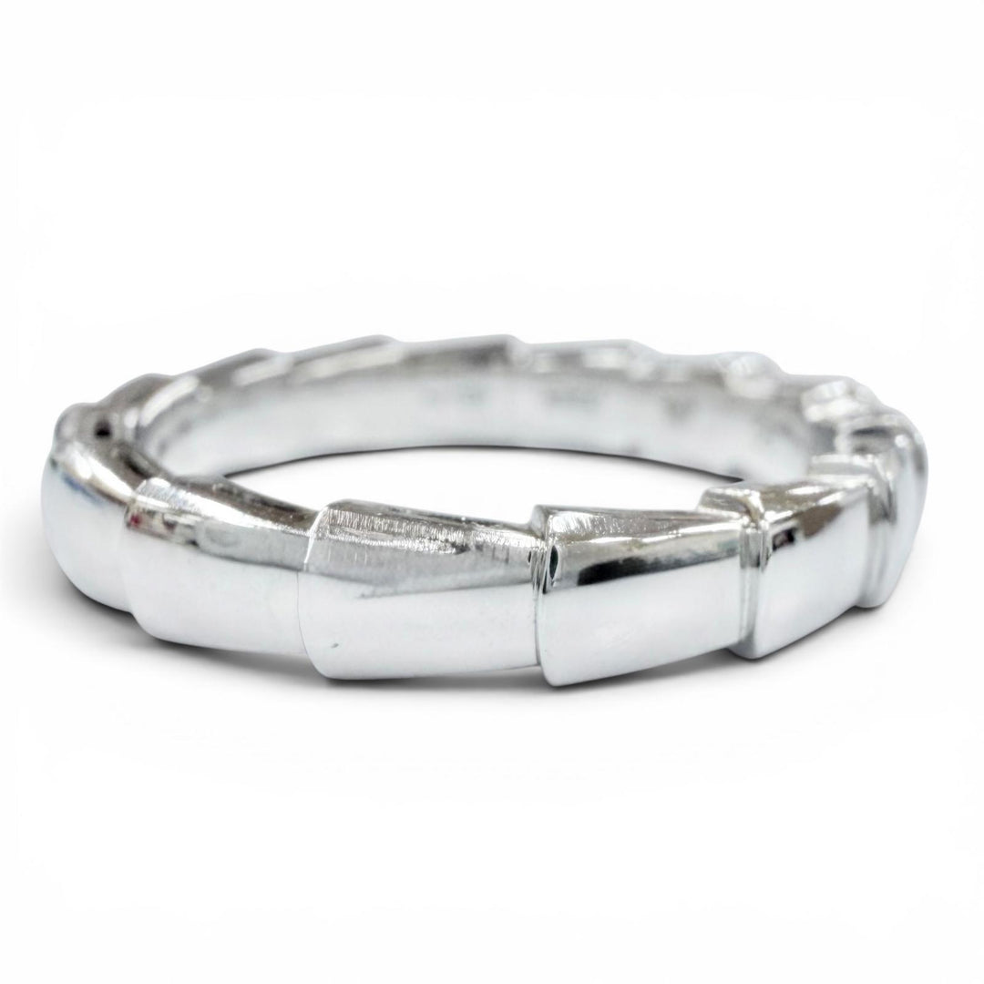 Excellent BVLGARI Ring ring Serpenti Viper Ring White gold AU750 mens 58