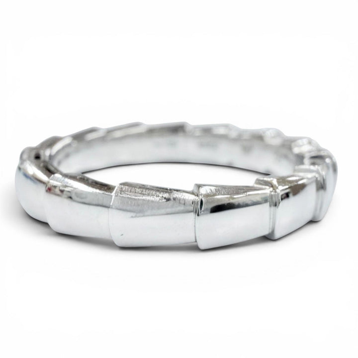 Excellent BVLGARI Ring ring Serpenti Viper Ring White gold AU750 mens 58