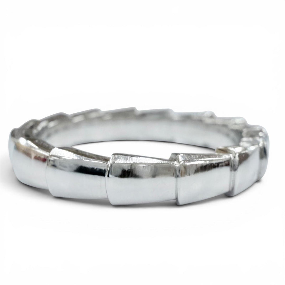 Excellent BVLGARI Ring ring Serpenti Viper Ring White gold AU750 mens 58