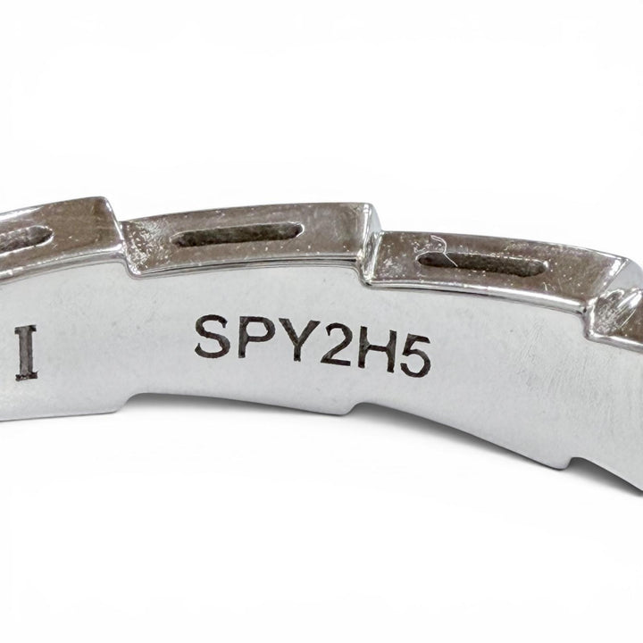 Excellent BVLGARI Ring ring Serpenti Viper Ring White gold AU750 mens 58