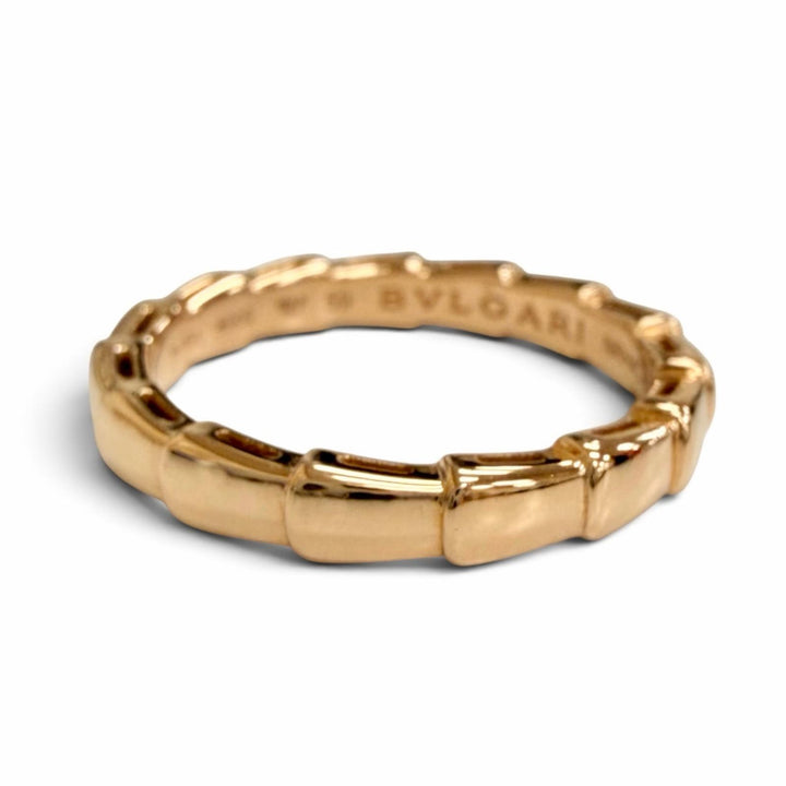 Excellent BVLGARI Ring ring Serpenti Viper Ring 750(PG) Pink gold AU750 mens