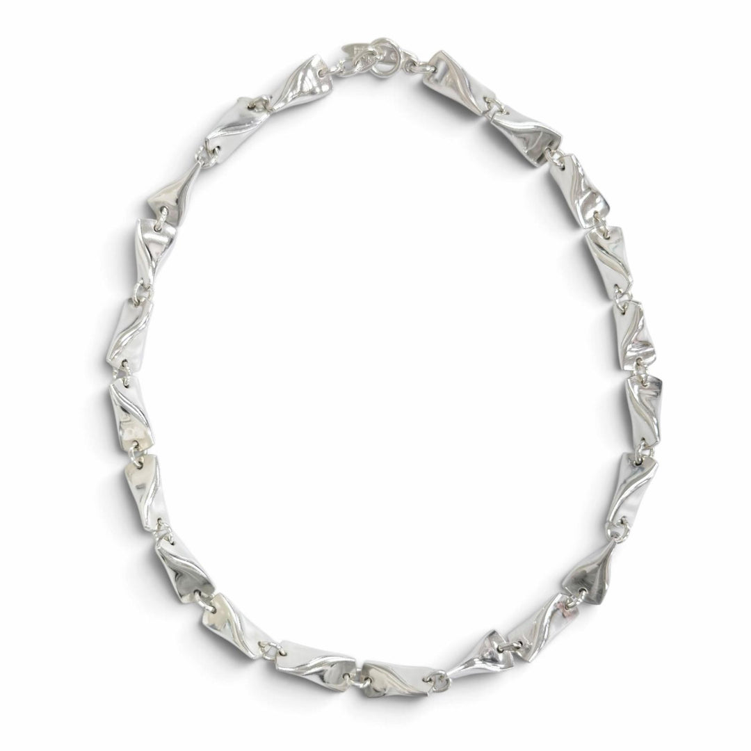 Excellent Georg Jensen Necklace Butterfly Necklace Silver 925 Women 104A