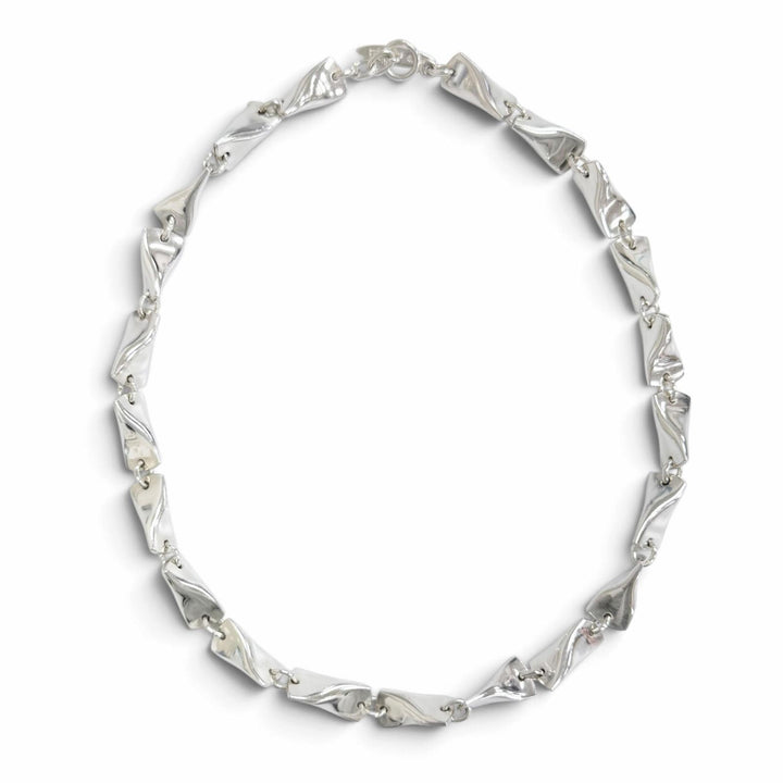 Excellent Georg Jensen Necklace Butterfly Necklace Silver 925 Women 104A