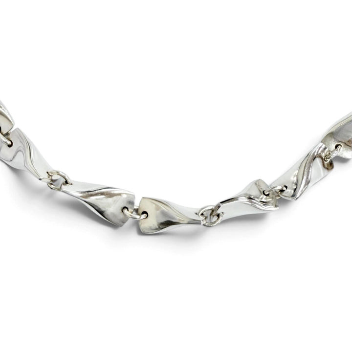 Excellent Georg Jensen Necklace Butterfly Necklace Silver 925 Women 104A
