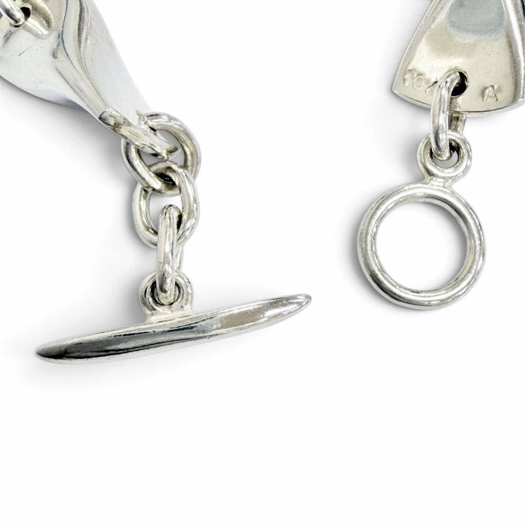 Excellent Georg Jensen Necklace Butterfly Necklace Silver 925 Women 104A