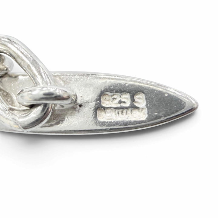 Excellent Georg Jensen Necklace Butterfly Necklace Silver 925 Women 104A