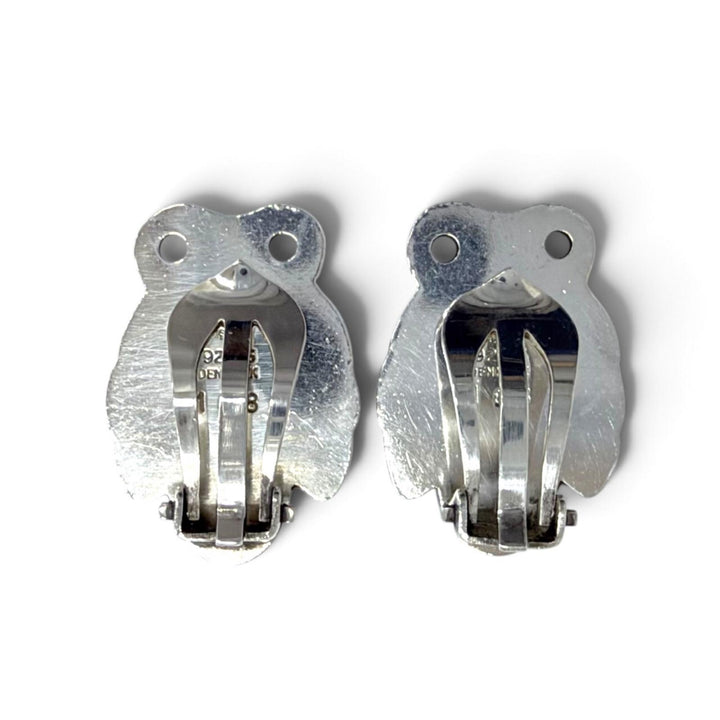 Great Georg Jensen Earring moonlight blossom Silver 925 Women 108