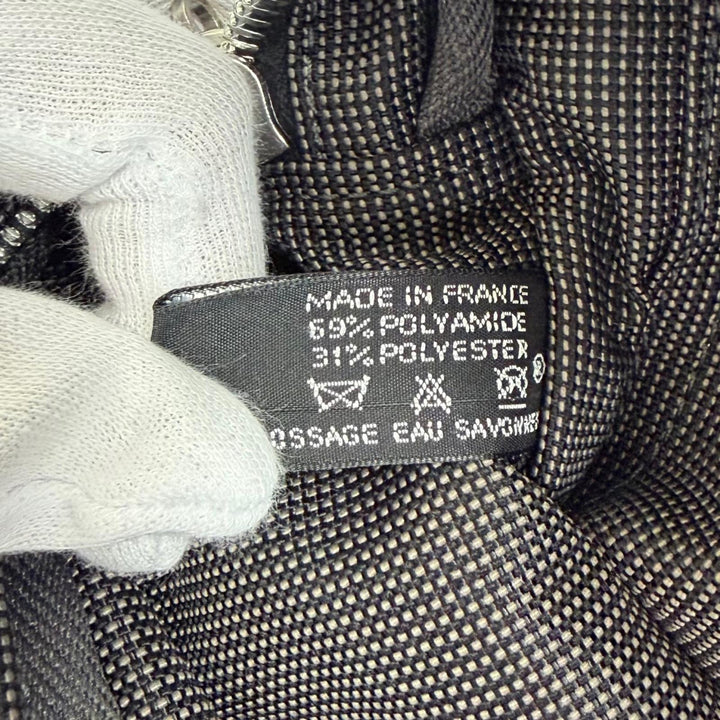 Great HERMES Handbag Her Line Tote PM Serie Button Canvas Tote Bag gray