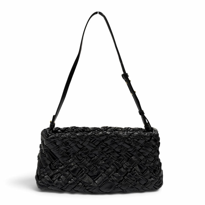 Excellent BOTTEGAVENETA Handbag Calimero Chacha Shoulder Bag INTRECCIATO