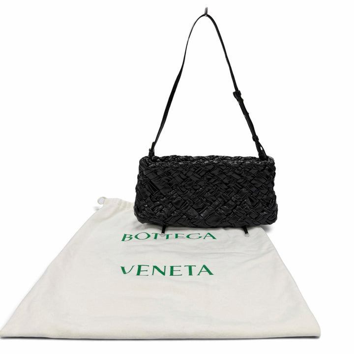 Excellent BOTTEGAVENETA Handbag Calimero Chacha Shoulder Bag INTRECCIATO