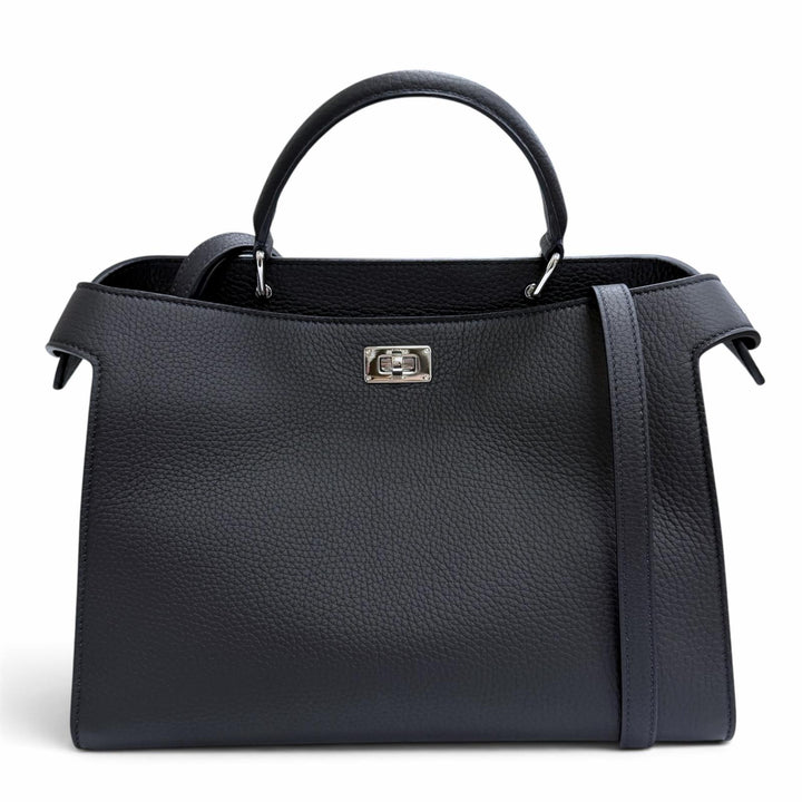 Excellent michino PARIS Shoulder Bag LUTECE PM 2WAY handbag Dark navy