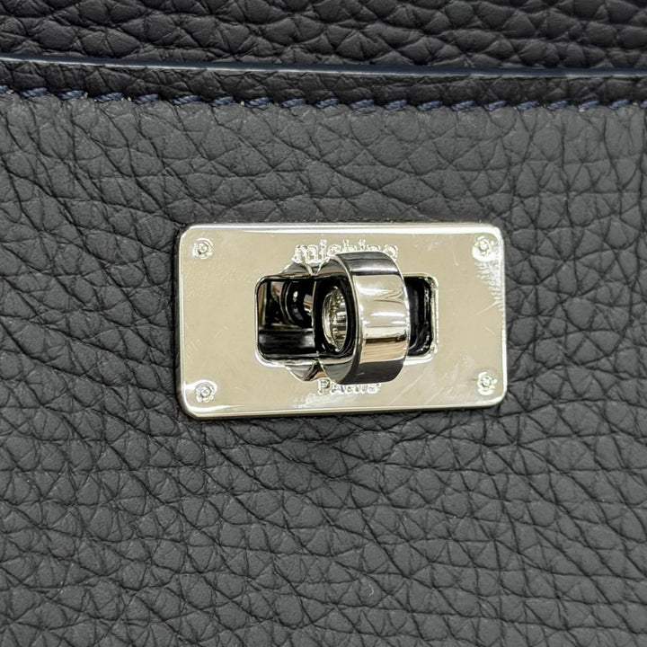 Excellent michino PARIS Shoulder Bag LUTECE PM 2WAY handbag Dark navy