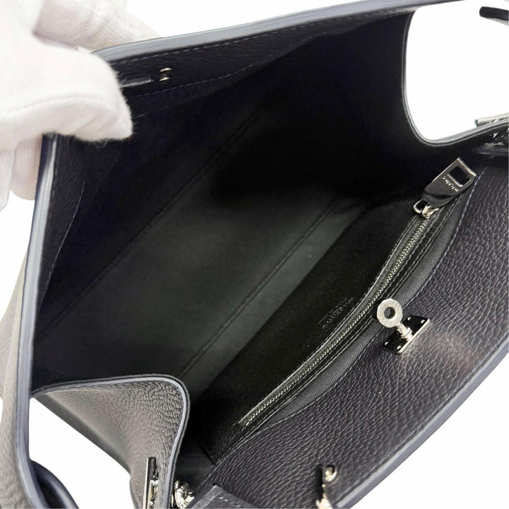 Excellent michino PARIS Shoulder Bag LUTECE PM 2WAY handbag Dark navy
