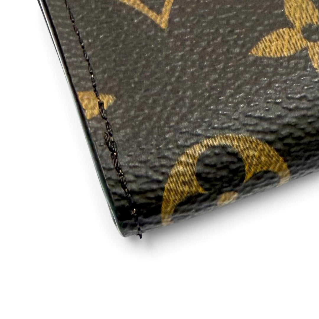 Great LOUIS VUITTON Coin case Portefeuille Noah Compact leather leather M83476