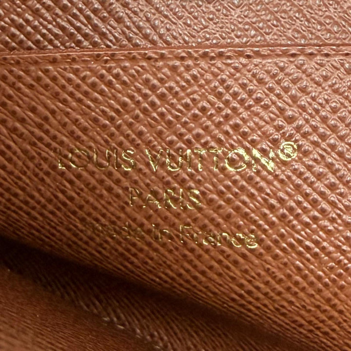 Great LOUIS VUITTON Coin case Portefeuille Noah Compact leather leather M83476