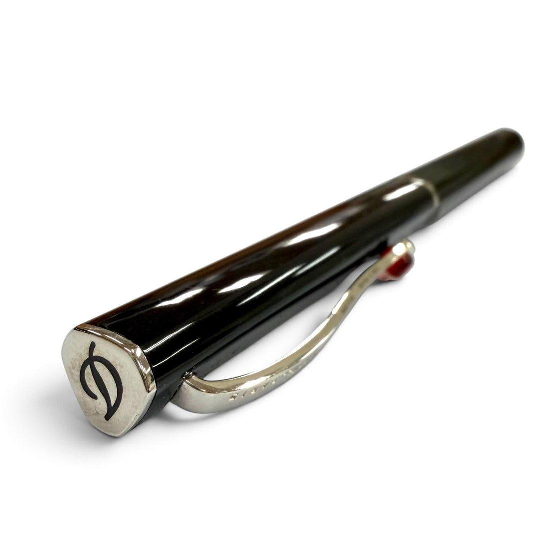 Great Dupont Ballpoint pen Karl Lagerfeld Designed Mont Dupont black Carnelian