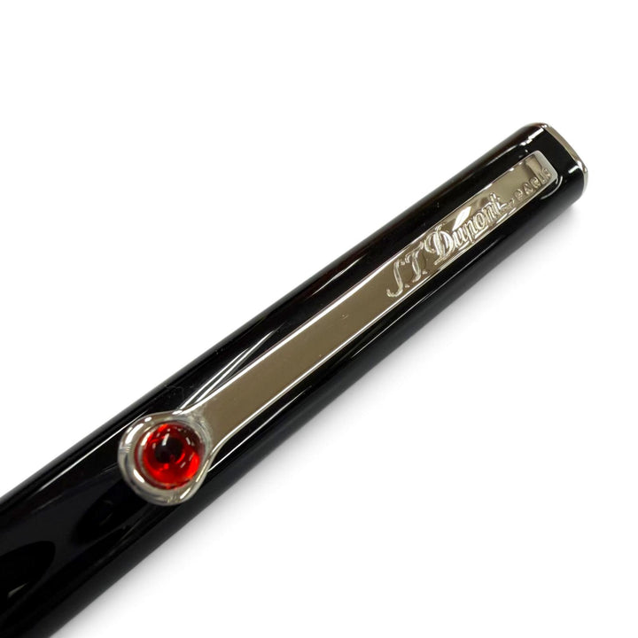 Great Dupont Ballpoint pen Karl Lagerfeld Designed Mont Dupont black Carnelian