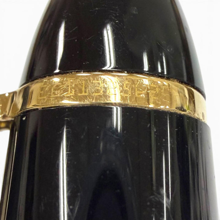 Great MONTBLANC fountain pen Meisterstück 146 white star black 14K mens