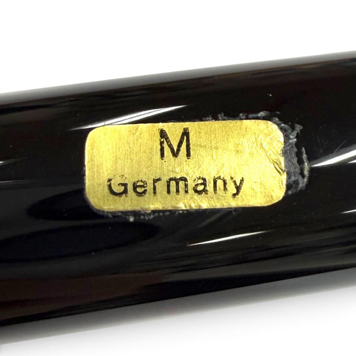 Excellent MONTBLANC fountain pen Meisterstück 146 white star black 14K mens