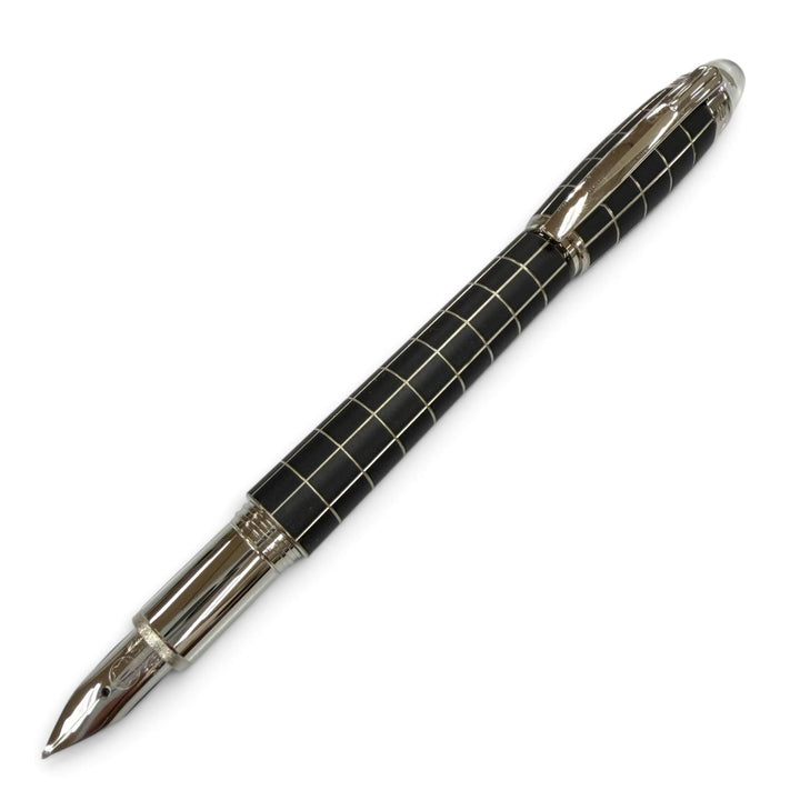 Very Good MONTBLANC fountain pen Starwalker Matt black 14K mens