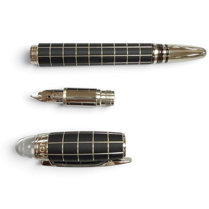 Very Good MONTBLANC fountain pen Starwalker Matt black 14K mens