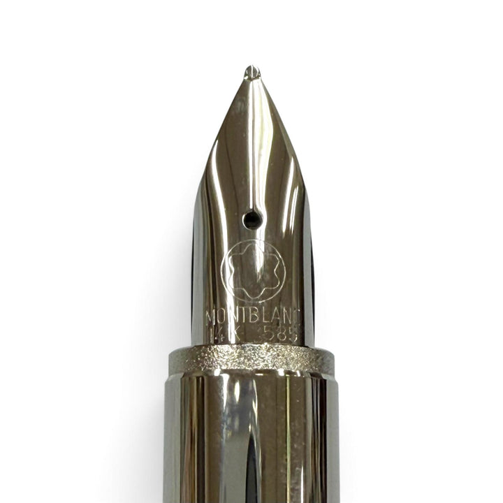 Very Good MONTBLANC fountain pen Starwalker Matt black 14K mens