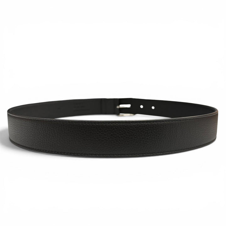 Excellent DIOR belt Gravity black Grained calfskin Leather mens 4333PLYMJH00N