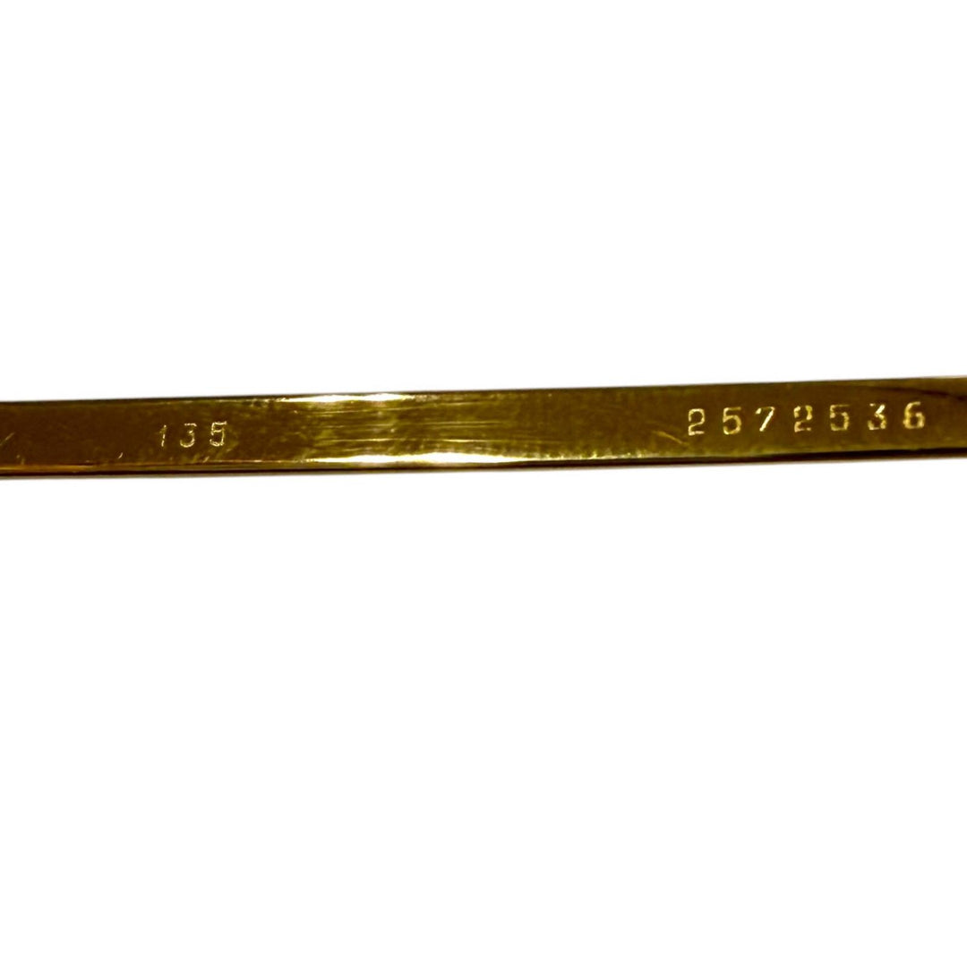 Good Cartier Glasses Rimless, two-point design with metal logo. gold mens