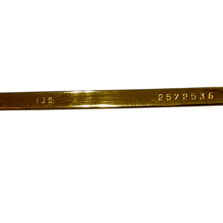 Good Cartier Glasses Rimless, two-point design with metal logo. gold mens