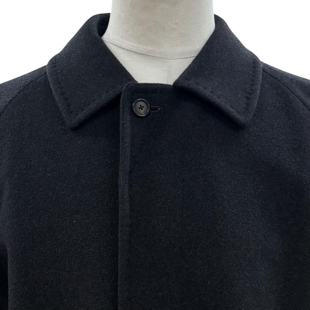 Excellent BURBERRY LONDON coat Figurine tailoring Dark gray cashmere mens