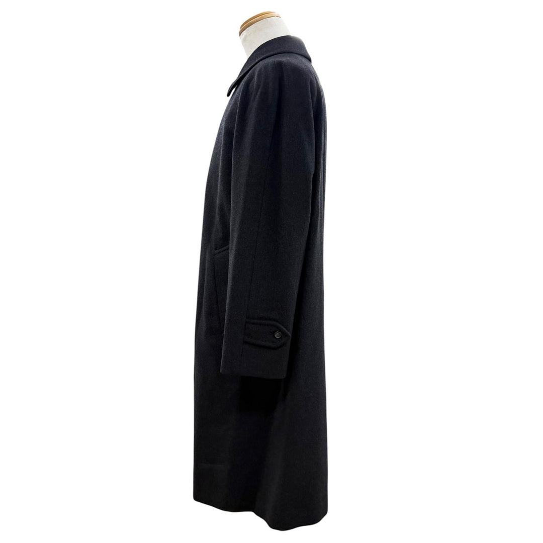 Excellent BURBERRY LONDON coat Figurine tailoring Dark gray cashmere mens
