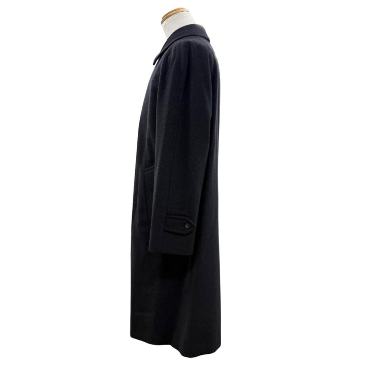 Excellent BURBERRY LONDON coat Figurine tailoring Dark gray cashmere mens