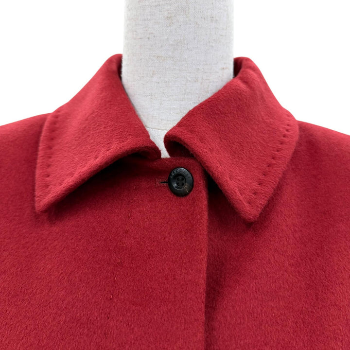 Excellent BURBERRY LONDON coat belted jacket with Nova Check pattern lining. 11