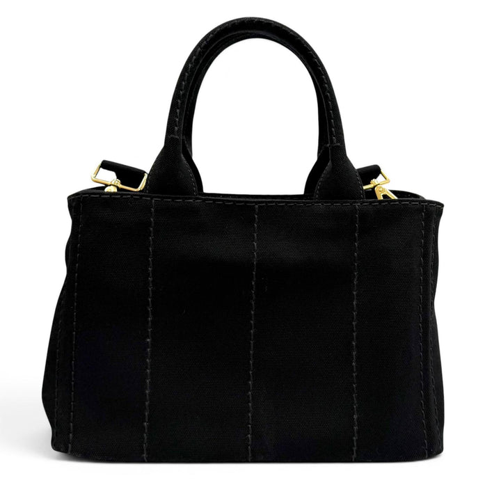 Excellent PRADA Tote Bag Canapa canvas Women 1BG439
