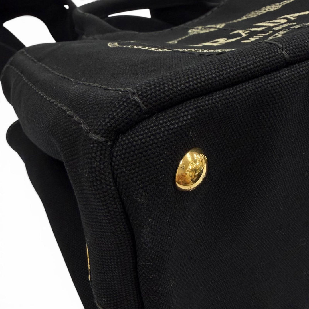 Excellent PRADA Tote Bag Canapa canvas Women 1BG439