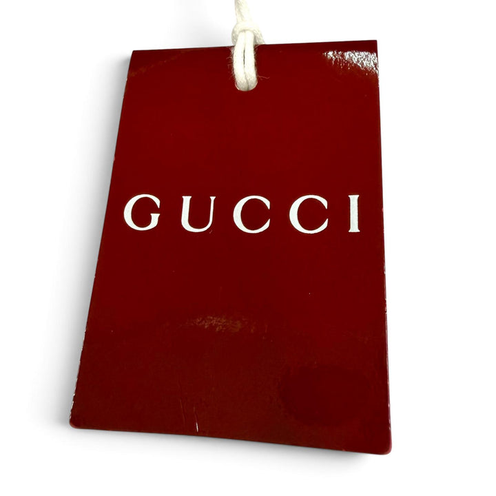 Pristine GUCCI hat GG pattern bucket Navy cotton mens M 817427
