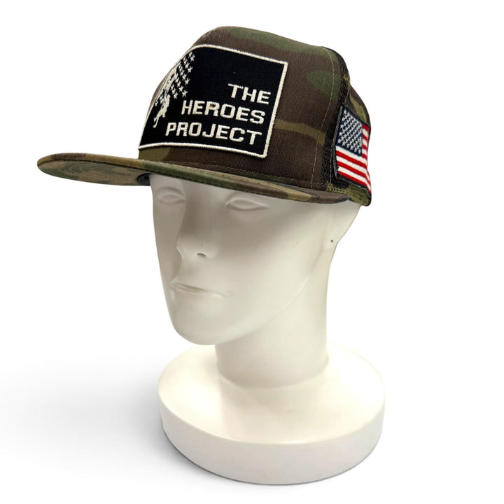 Very Good CHROME HEARTS cap THE HEROES PROJECT khaki cotton mens